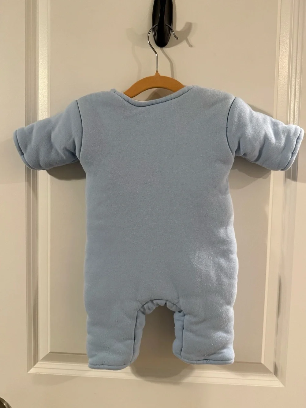 Baby Girl or Boy Magic Merlin Blue Sleep Suit Small